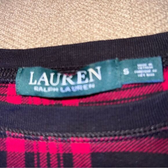 Lauren red and black shirt - Picture 4 of 6